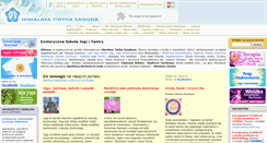 Desktop Screenshot of himalaya-tirtha.org